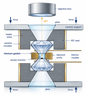 Diamond-anvil Cell Experiments